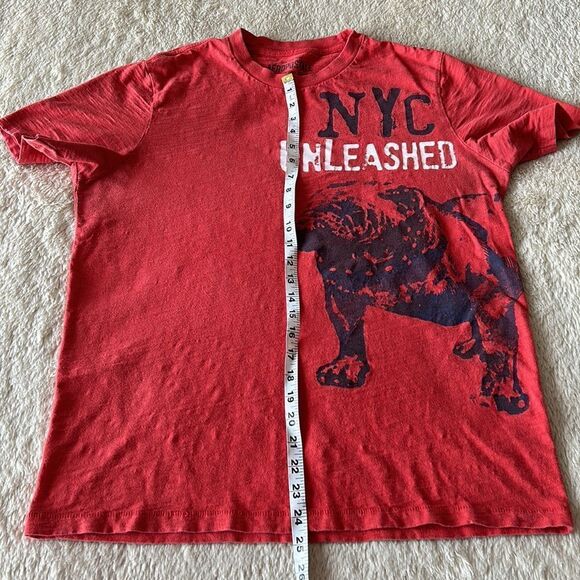 Aeropostale Short sleeve shirt red size Large - Picture 11 of 16